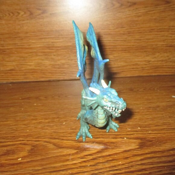 Lot of 4 Dragons/ Hydras Solid PVC Plastic Action Figure 6.5" 2243-P1/2/4/6 - Picture 14 of 16